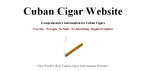 CubanCigarWebsite, la mejor enciclopedia en línea sobre habanos