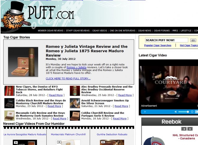 puff.com el más grande foro de cigarros, the best cigar forum USA